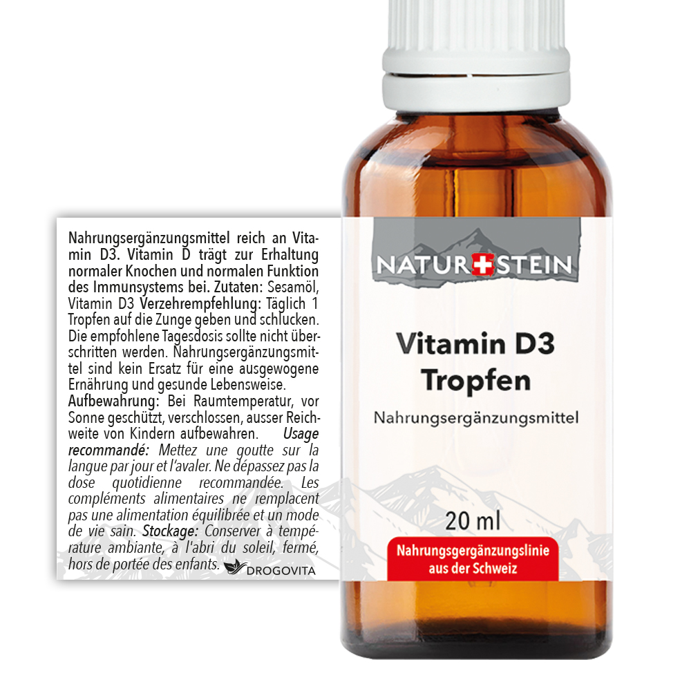 NATURSTEIN Vitamin D3, image 2 sur 4