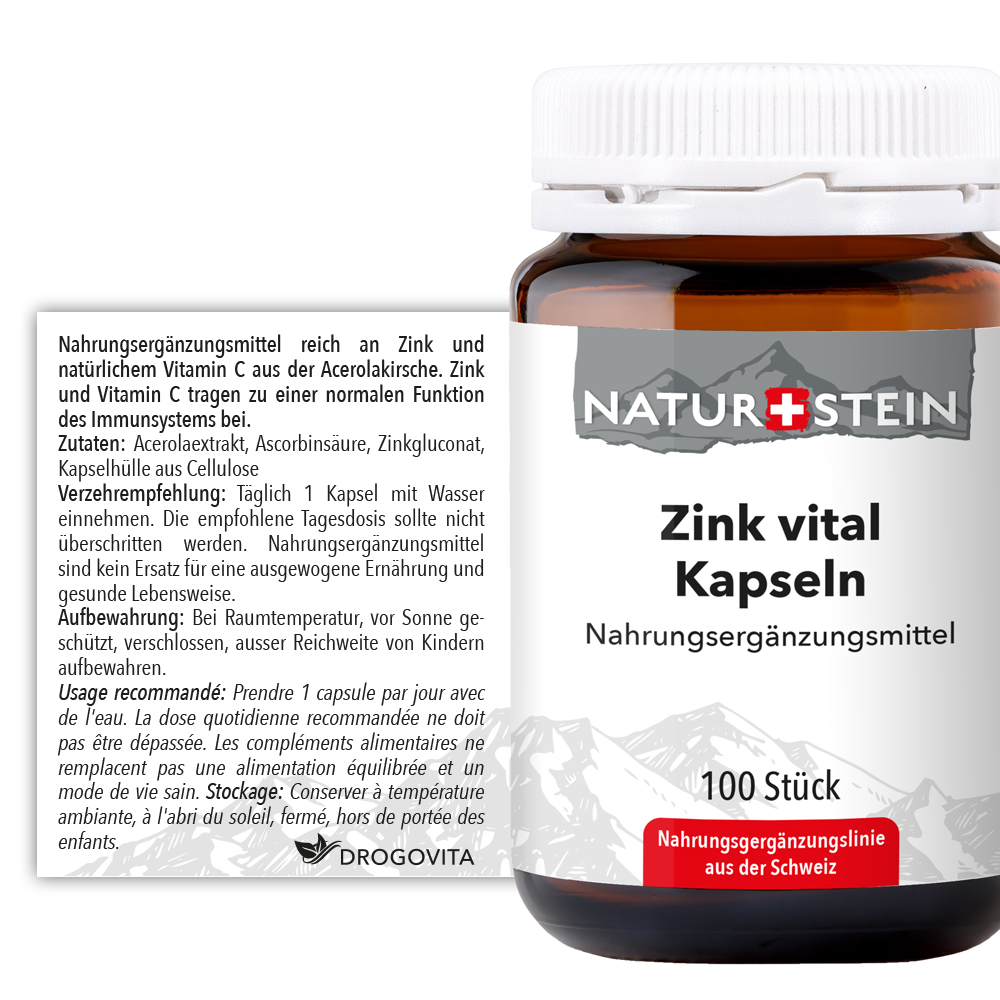 NATURSTEIN Zinc Vital, image 2 sur 4