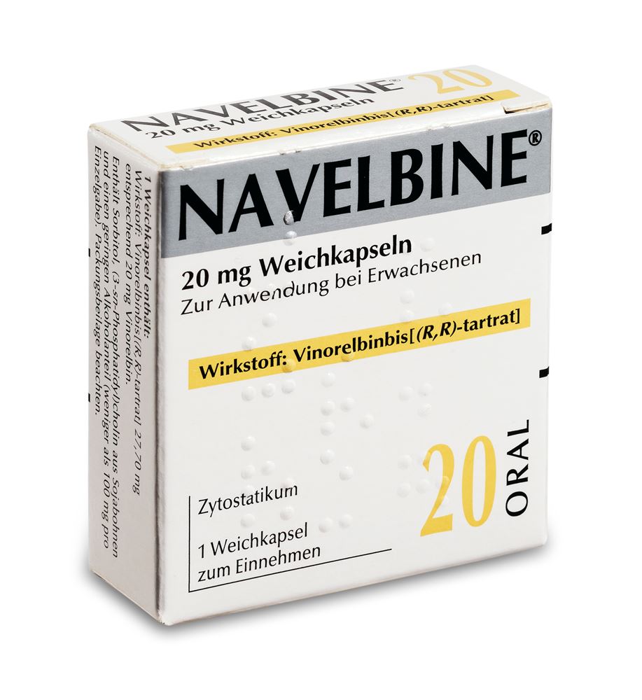 NAVELBINE Weichkaps 20 mg Blist 1 Stk, Hauptbild