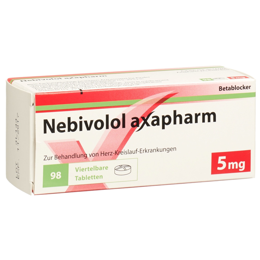 NEBIVOLOL axapharm 5 mg, image principale