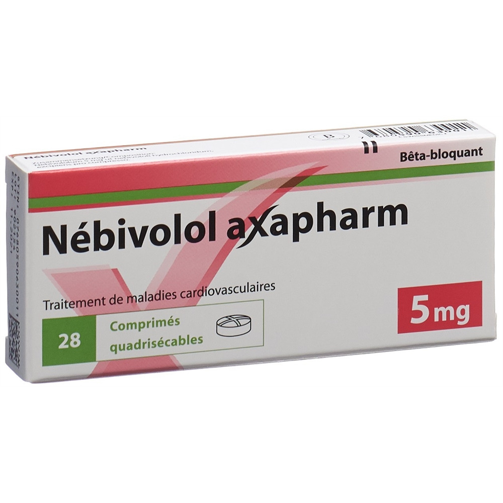 NEBIVOLOL axapharm 5 mg, Bild 2 von 2