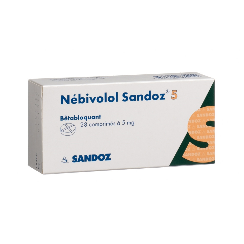 NEBIVOLOL Sandoz 5 mg, image 2 sur 2