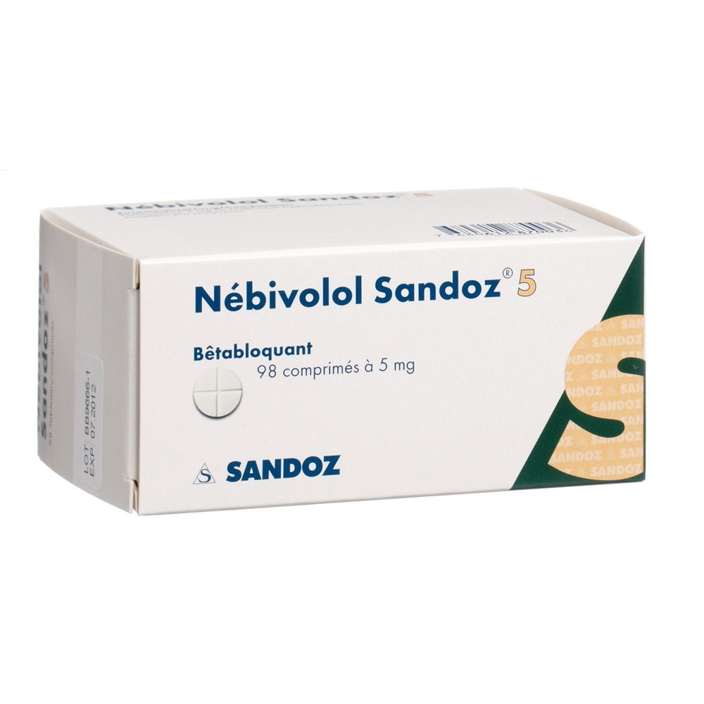 NEBIVOLOL Sandoz 5 mg, image 2 sur 2