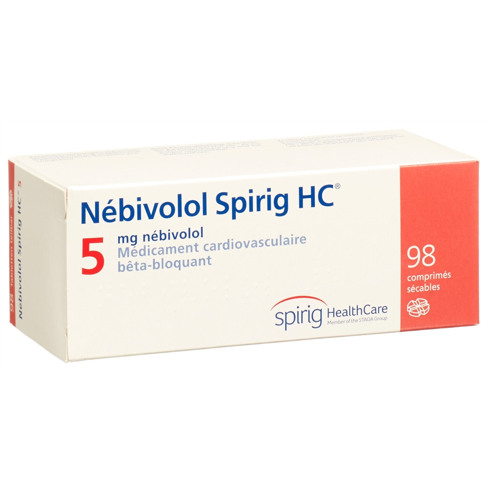 NEBIVOLOL Spirig HC 5 mg, image 2 sur 2