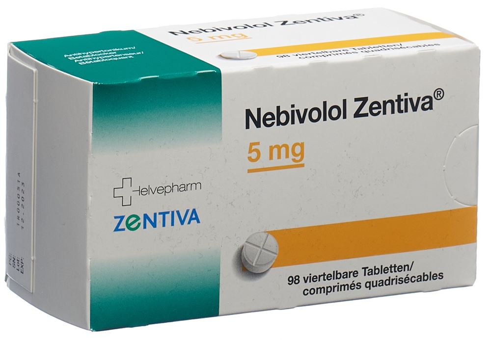 NEBIVOLOL Zentiva 5 mg, image principale