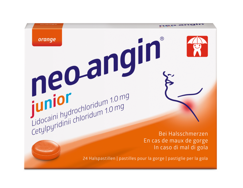 NEO-ANGIN junior Halspastillen, Hauptbild