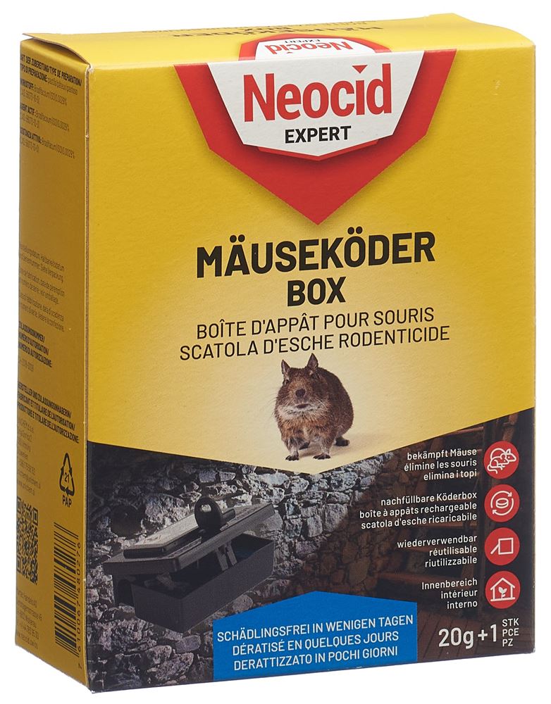 EXPERT Mäuse-Köderbox