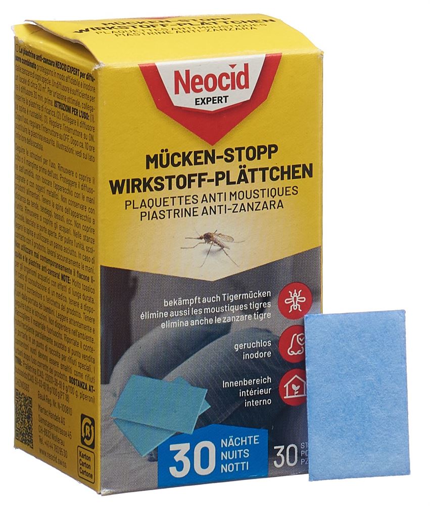 Neocid EXPERT plaquettes de recharge antimoustique, image 4 sur 5