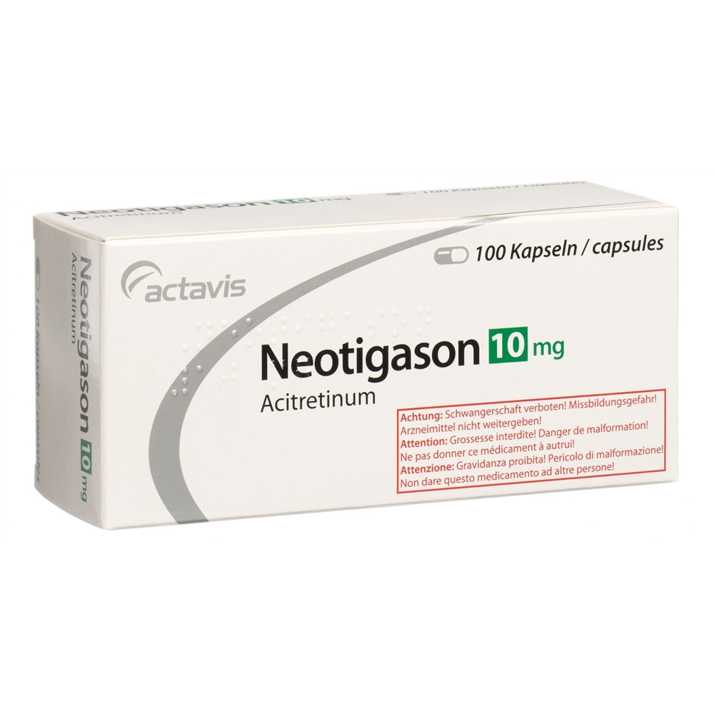 NEOTIGASON caps 10 mg blist 100 pce, image principale