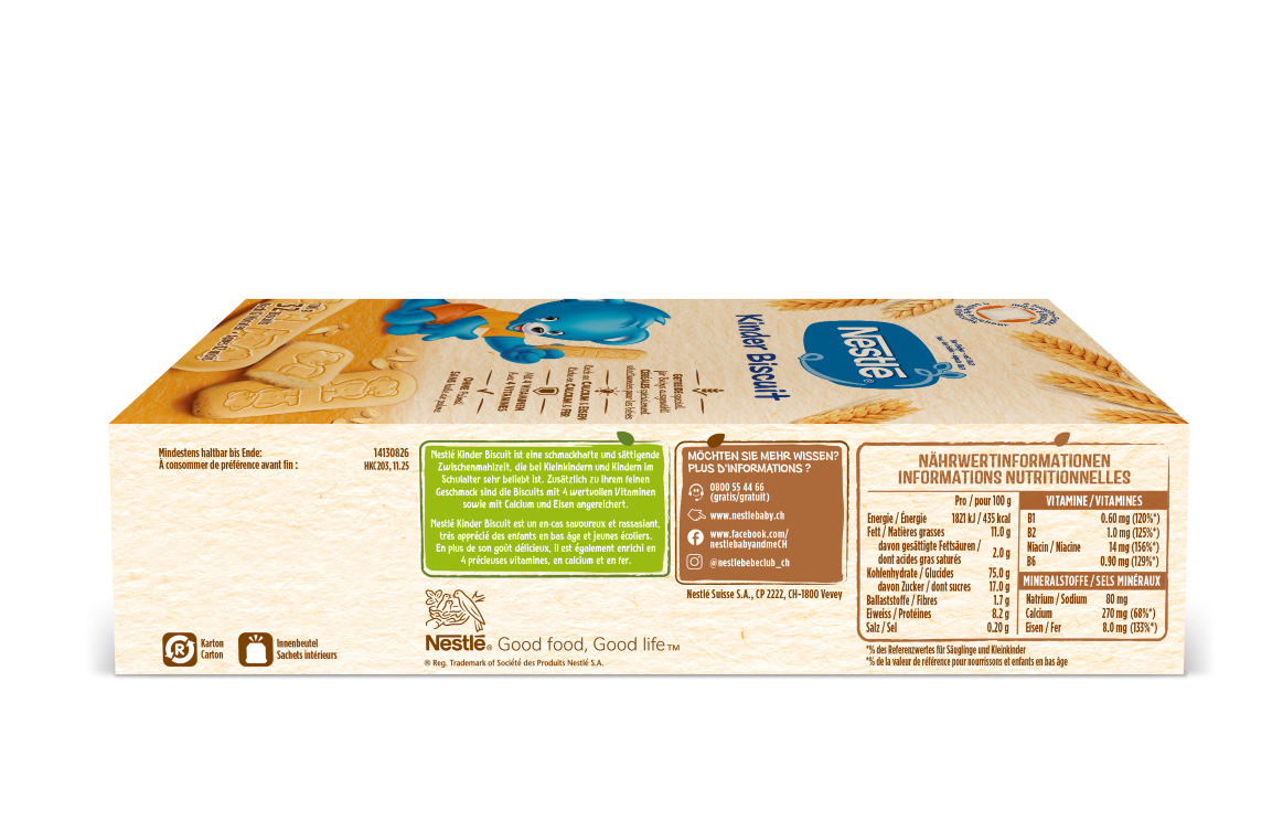 NESTLE Kinder Biscuit, image 2 sur 3