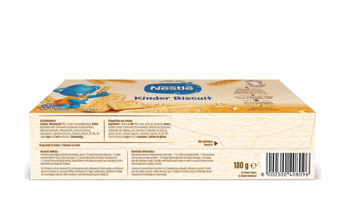 NESTLE Kinder Biscuit, image 3 sur 3