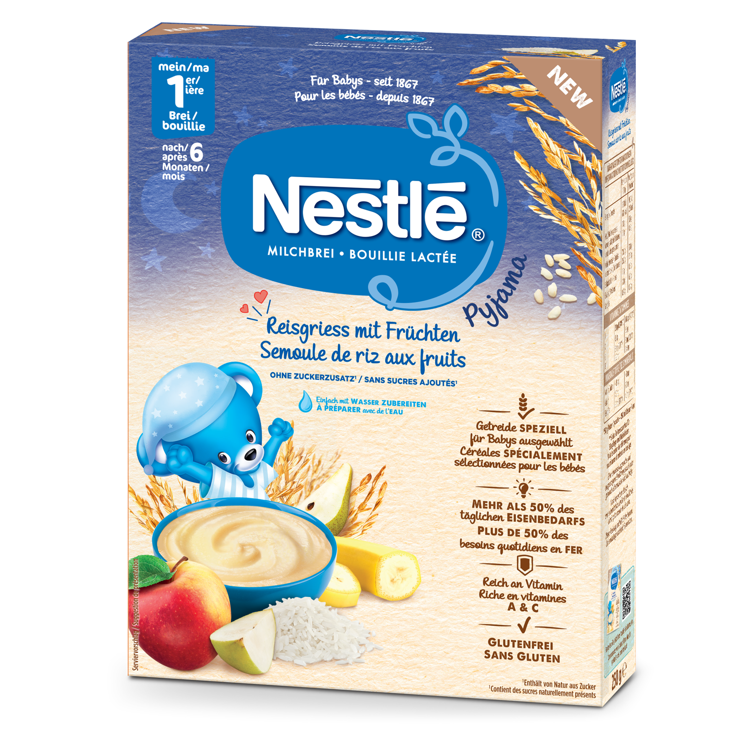 NESTLE Reisgriess Pyjama