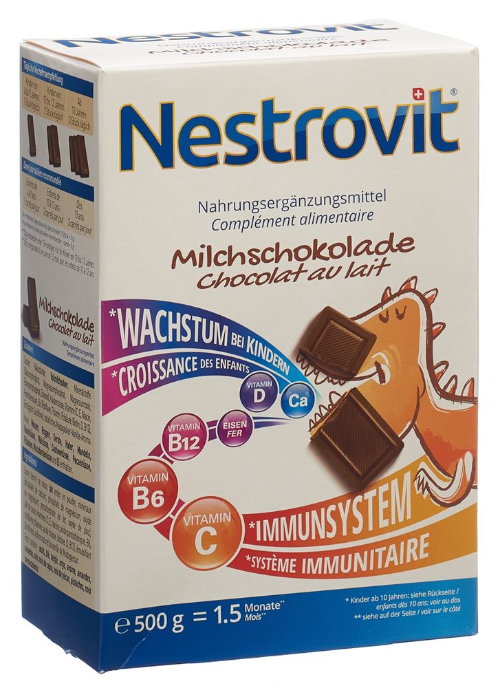 NESTROVIT chocolat au lait 500 g