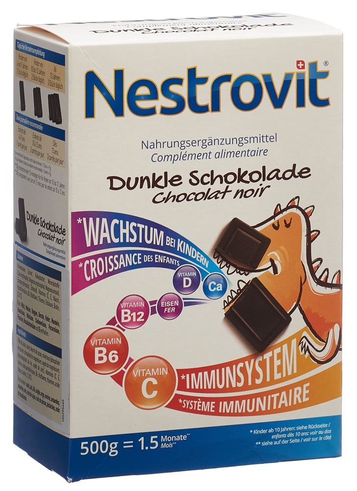 NESTROVIT chocolat noir 500 g