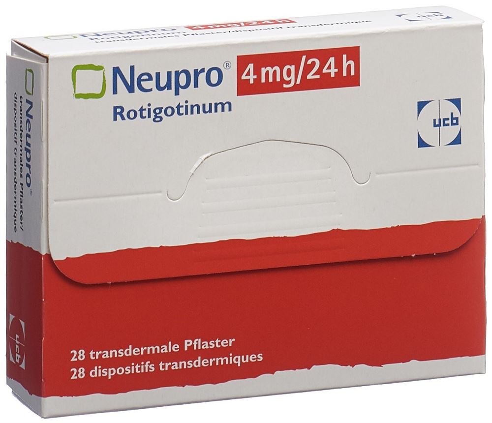 NEUPRO Matrixpfl 4 mg/24h Btl 28 Stk, Hauptbild