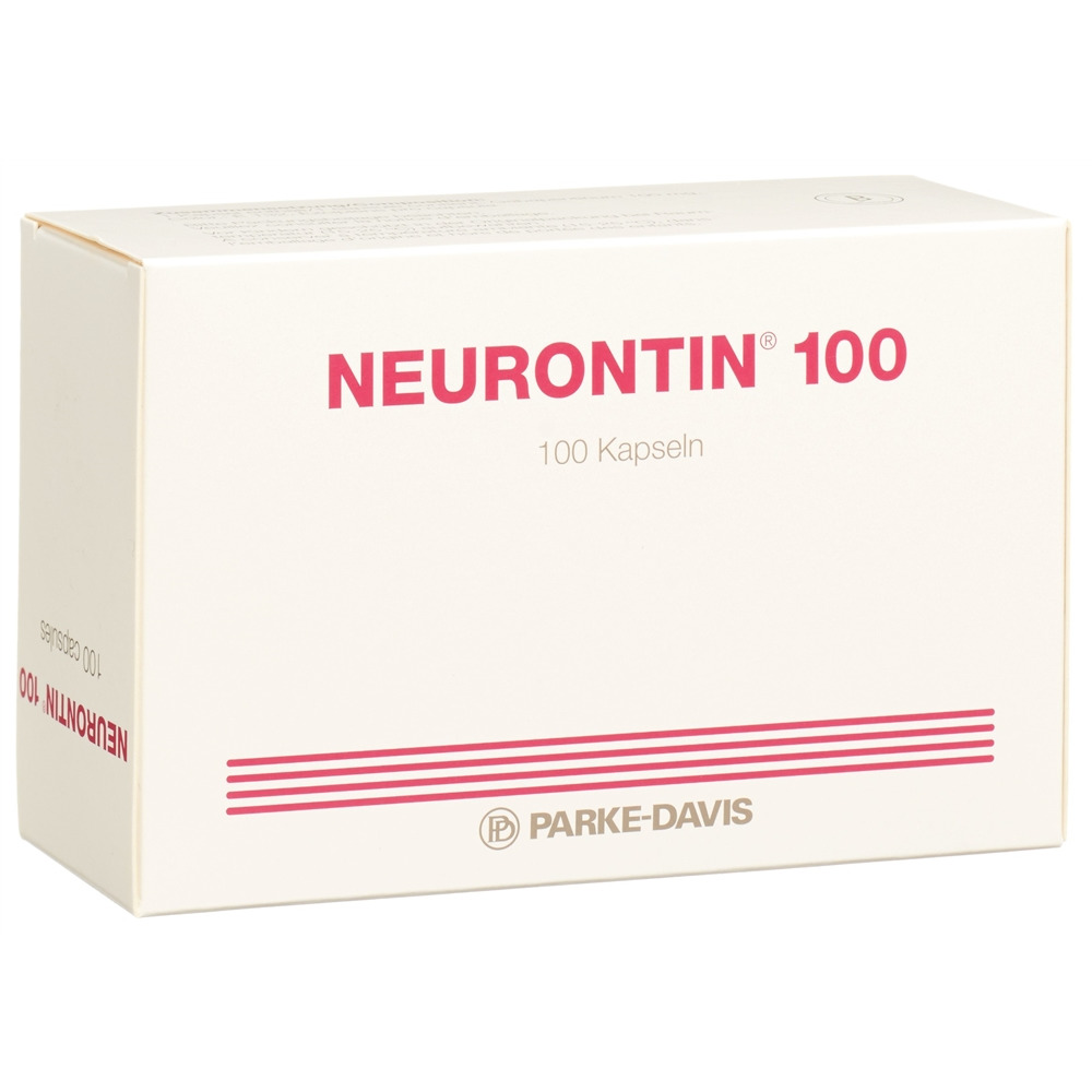 Neurontin caps 100 mg blist 100 pce, image principale