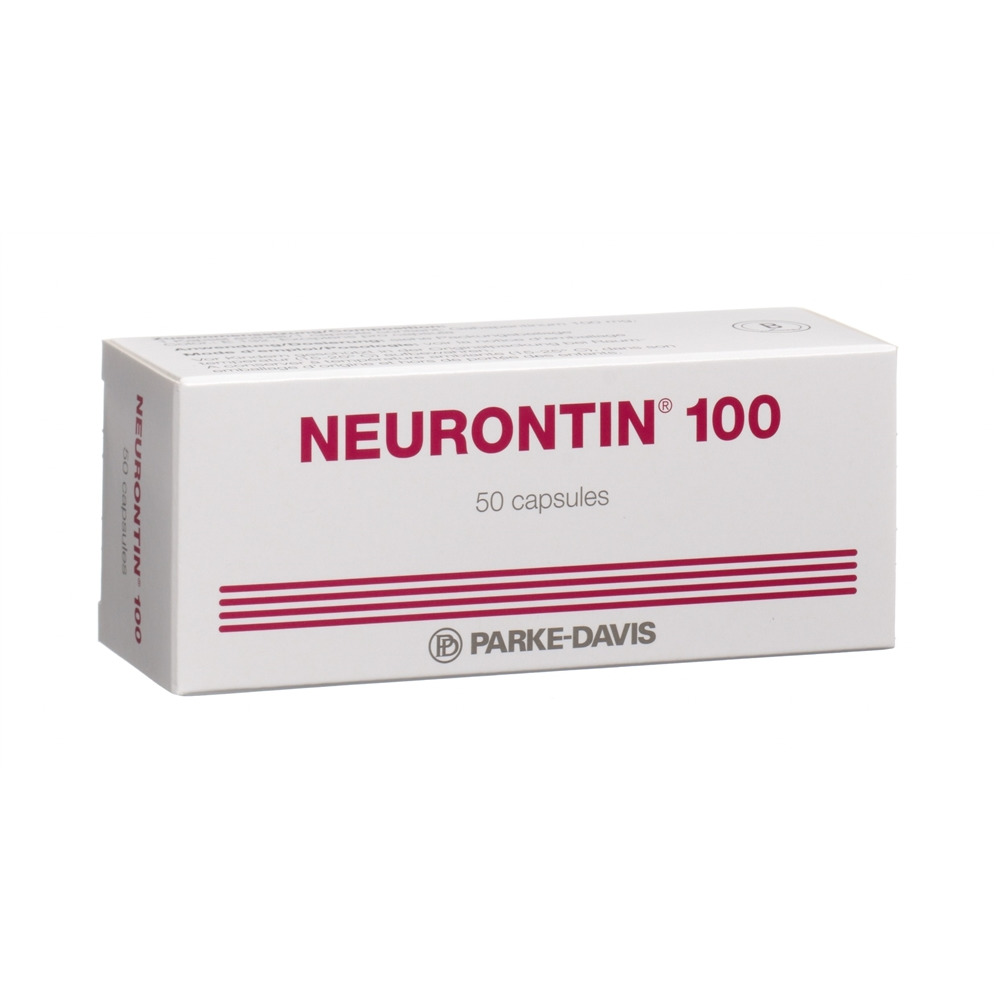 Neurontin caps 100 mg blist 50 pce, image 2 sur 2