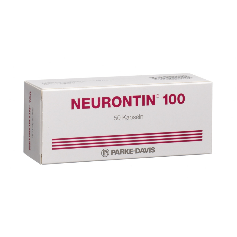 Neurontin caps 100 mg blist 50 pce, image principale