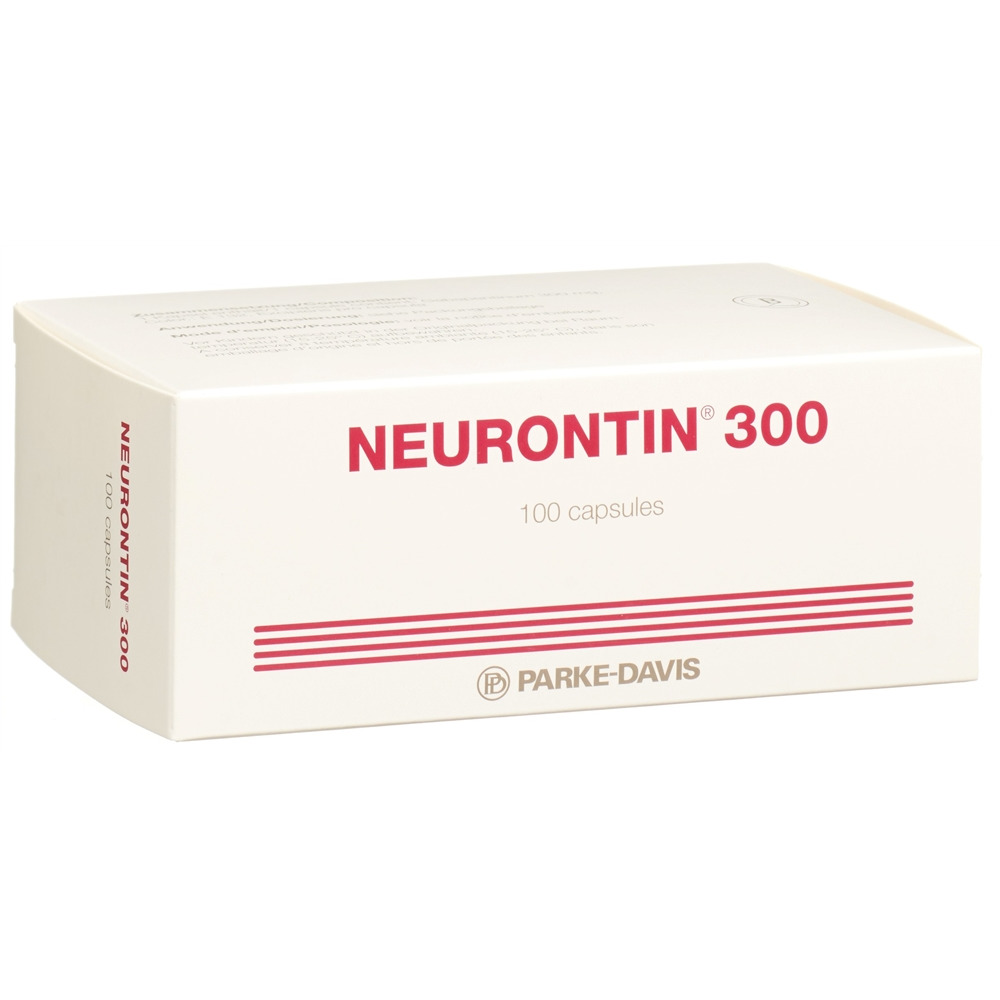 Neurontin caps 300 mg blist 100 pce, image 2 sur 2