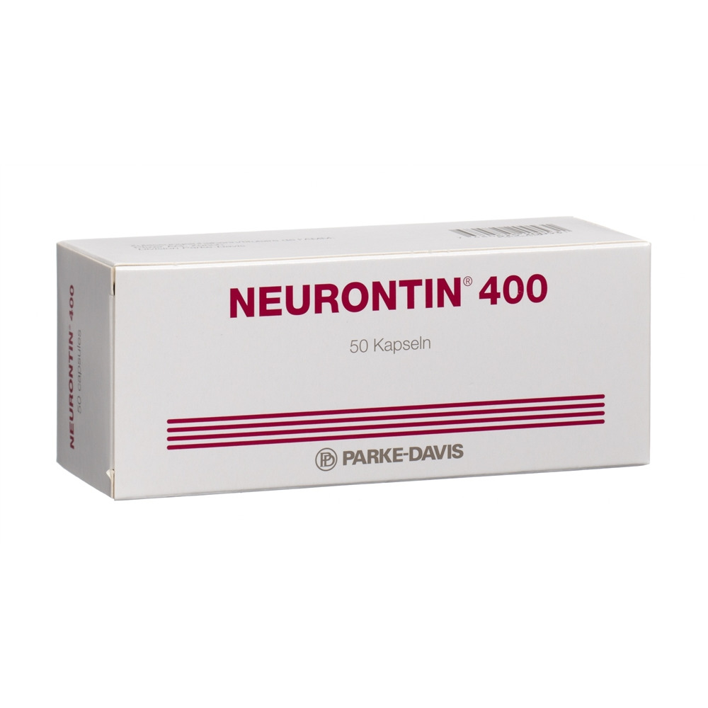 Neurontin caps 400 mg blist 50 pce, image principale