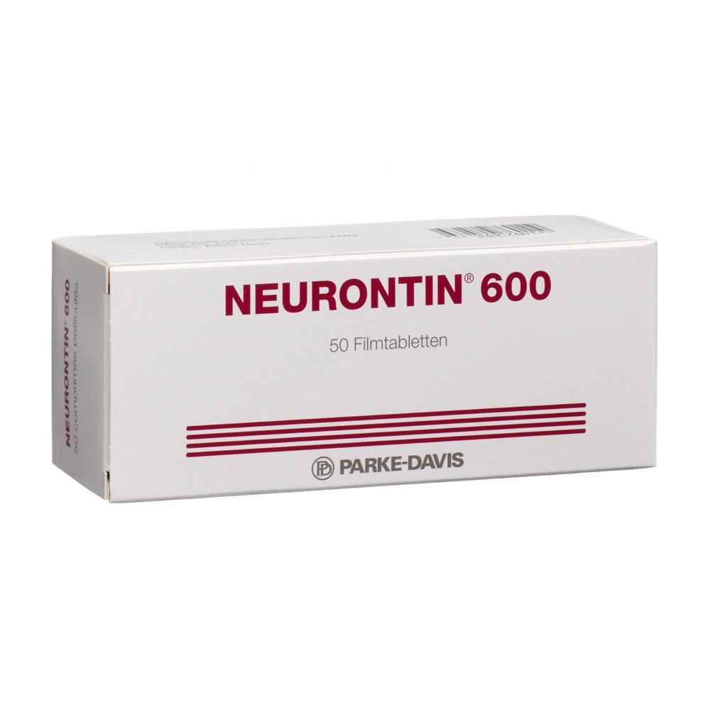 Neurontin cpr pell 600 mg blist 50 pce, image principale