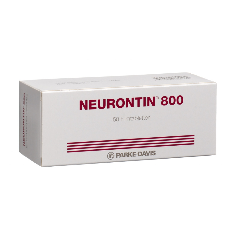 Neurontin cpr pell 800 mg blist 50 pce, image principale