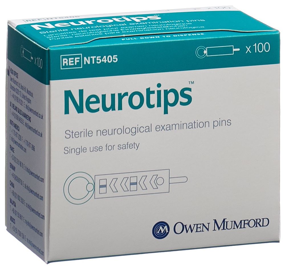 Neuropen Neuropathiediagnostik Neurotips, Hauptbild