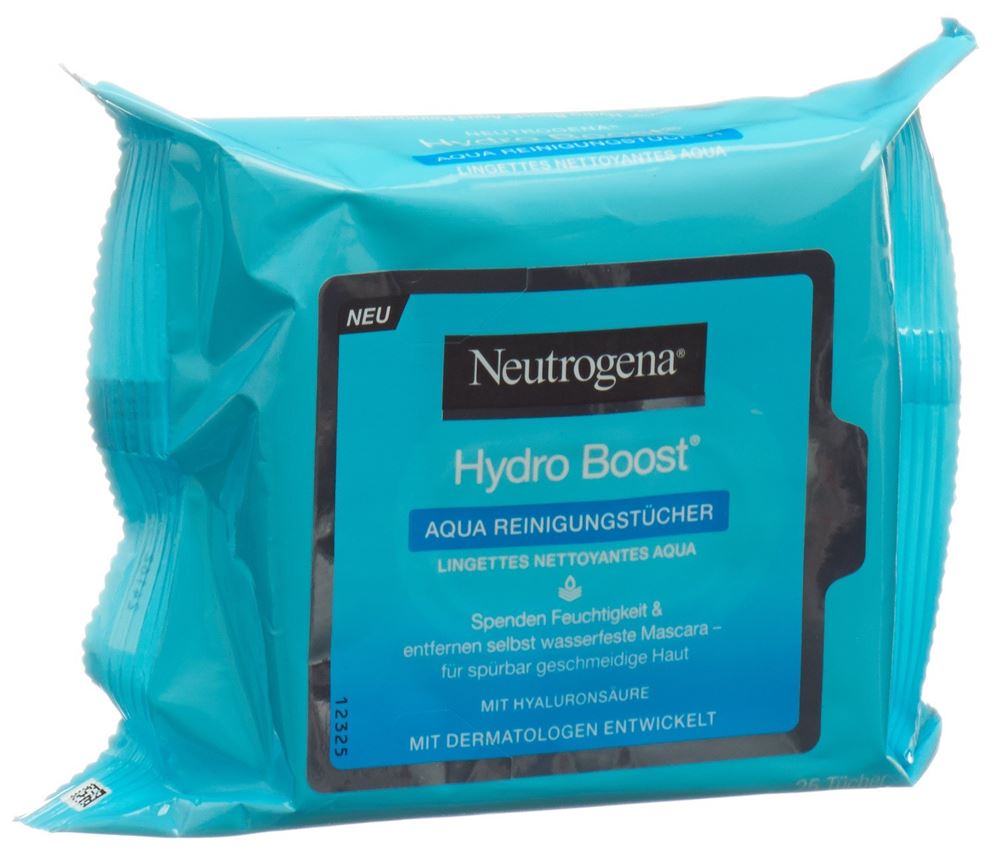 Neutrogena Hydro Boost Aqua Reinigungstücher, Hauptbild Neutrogena Hydro Boost Aqua Reinigungstücher, Hauptbild