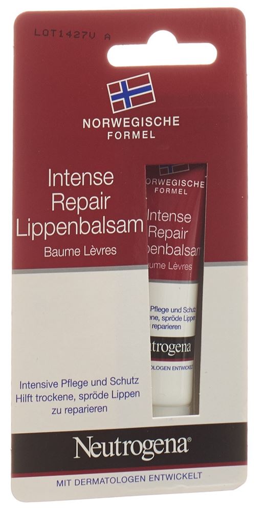 Neutrogena intense repair baume lèvres