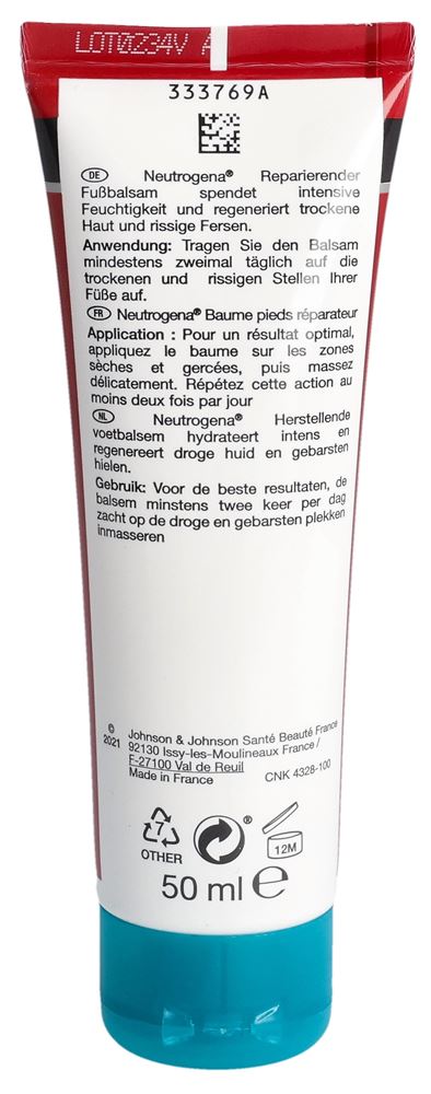 Neutrogena intense repair baume pour pieds, image 2 sur 5