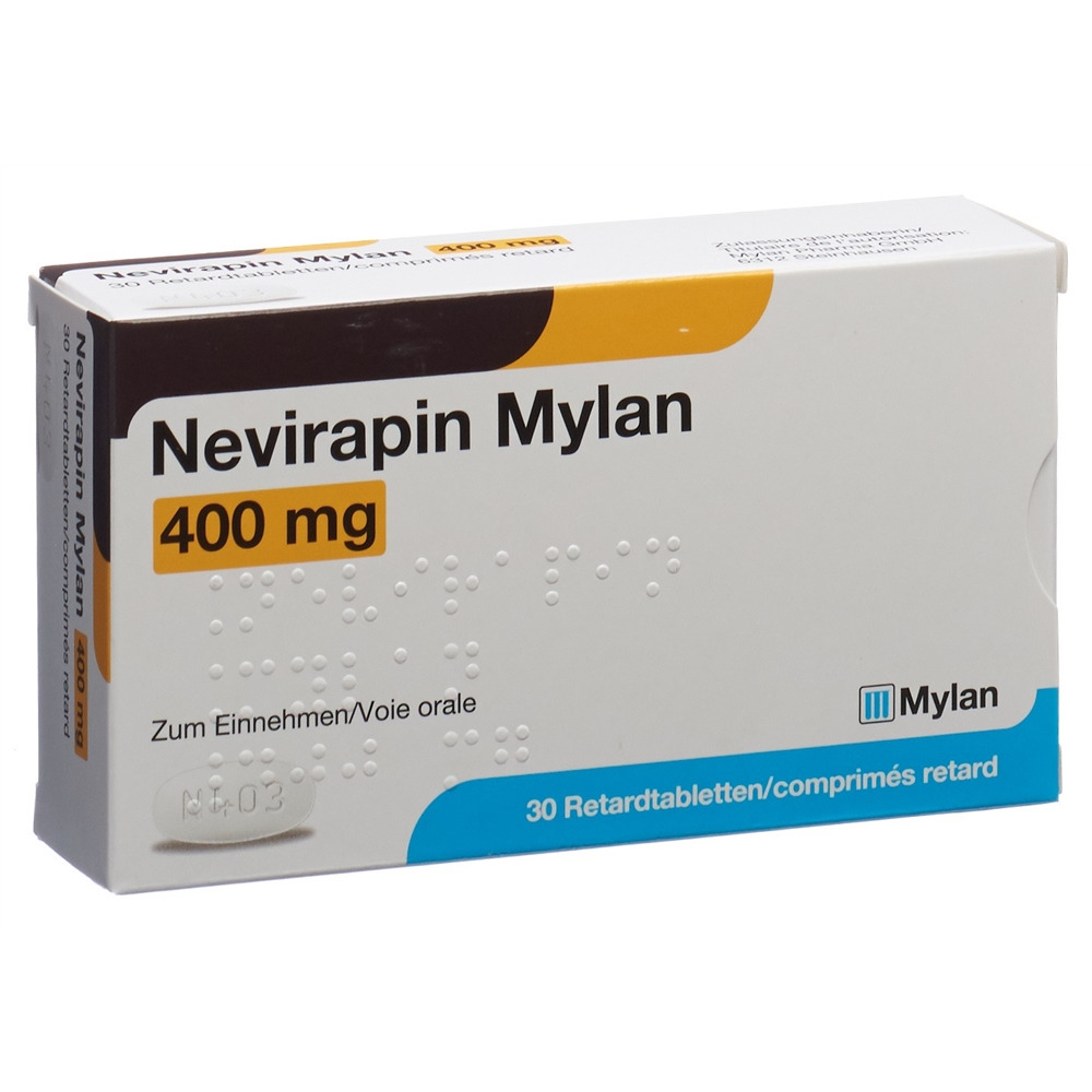 NEVIRAPINE Mylan 400 mg, image principale