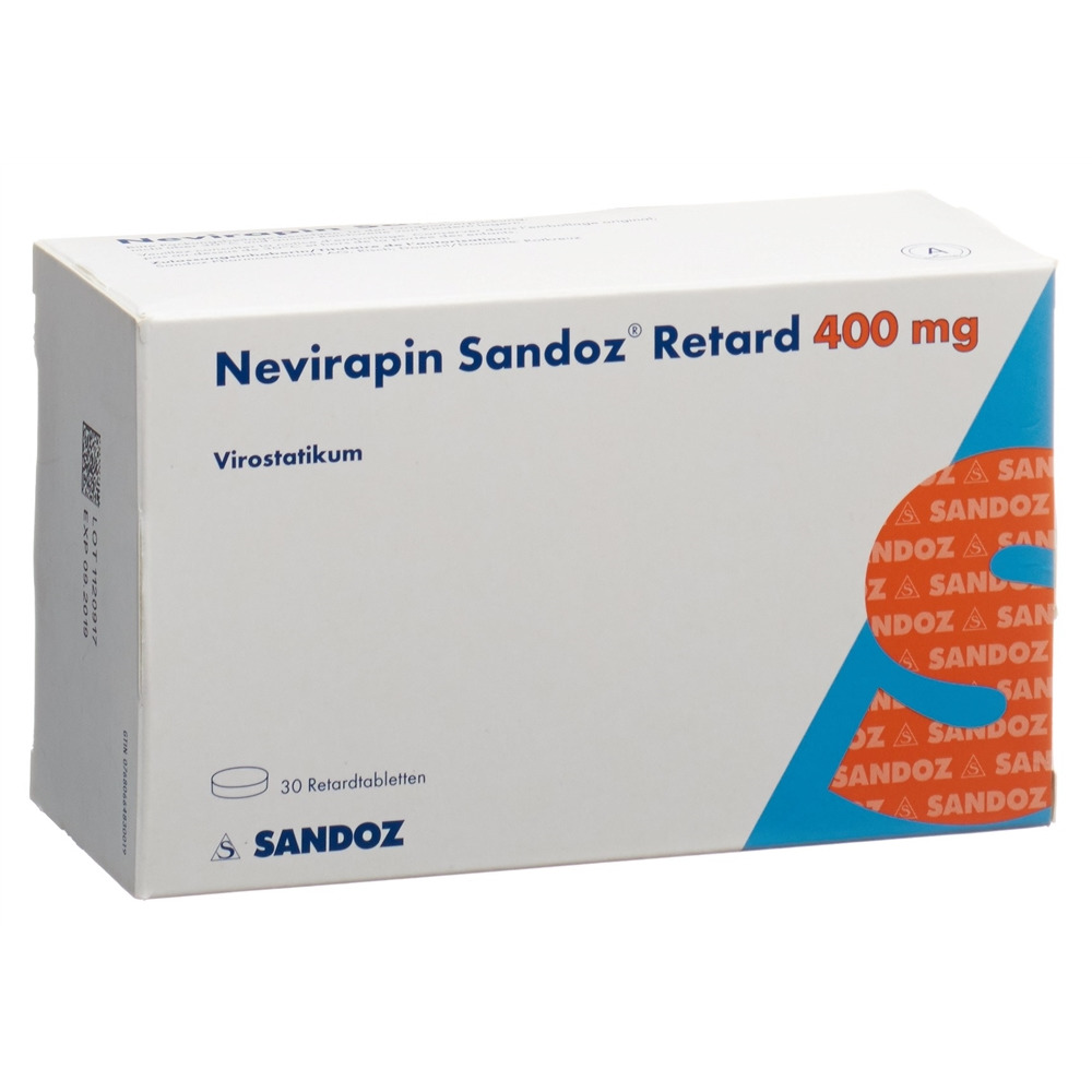 NEVIRAPINE Sandoz 400 mg, Hauptbild