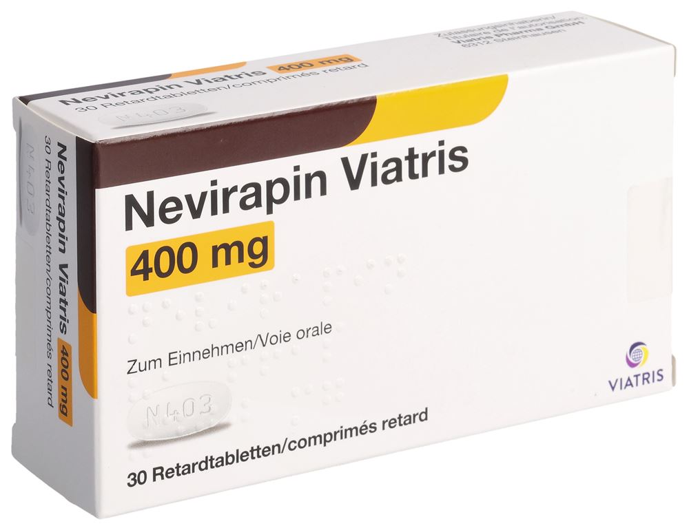 NEVIRAPINE Viatris 400 mg, Hauptbild