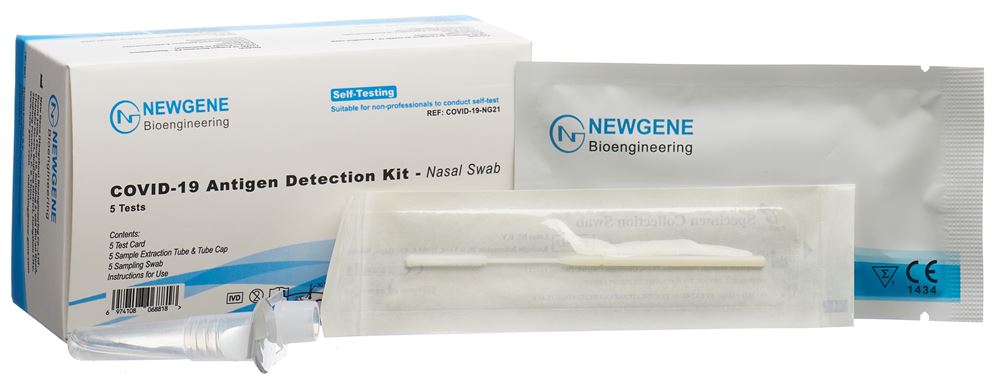 NEW GENE COVID-19 Antigen Detection Kit, Bild 2 von 5