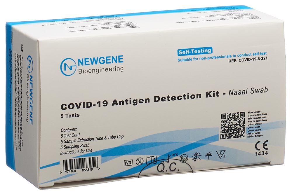 NEW GENE COVID-19 Antigen Detection Kit, Hauptbild