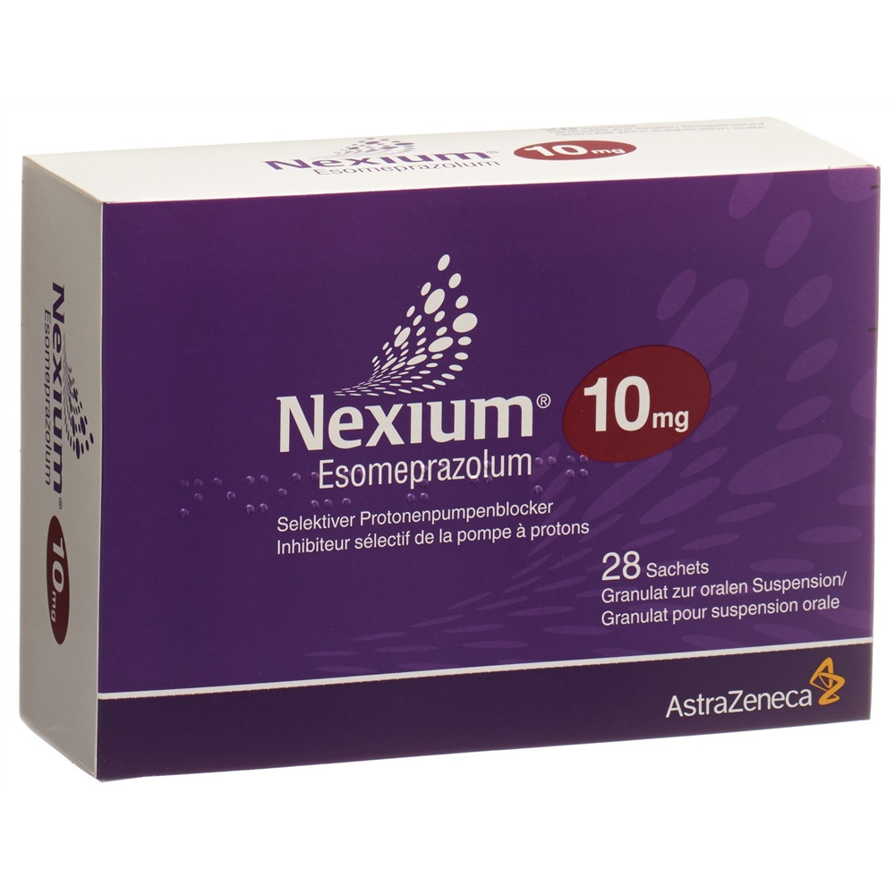 NEXIUM gran 10 mg pour suspension orale sach 28 pce, image principale