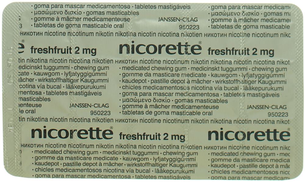 NICORETTE Freshfruit Kaudepots 2 mg, Bild 2 von 3