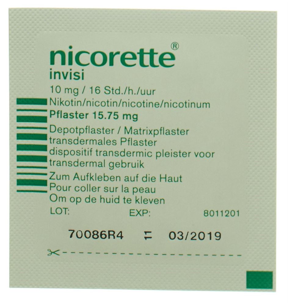 NICORETTE Invisi Patch 10 mg/16h, Bild 3 von 3