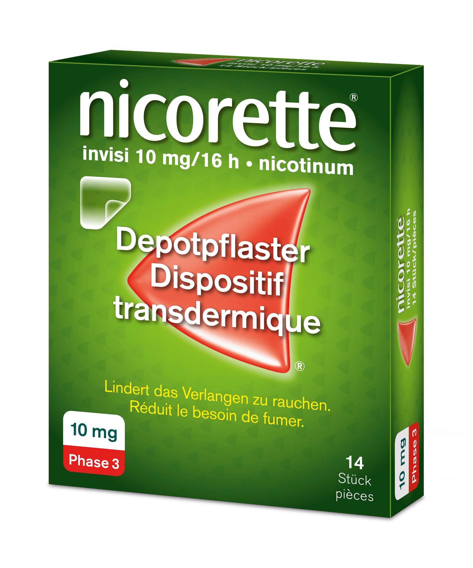 NICORETTE Invisi Patch 10 mg/16h, Hauptbild