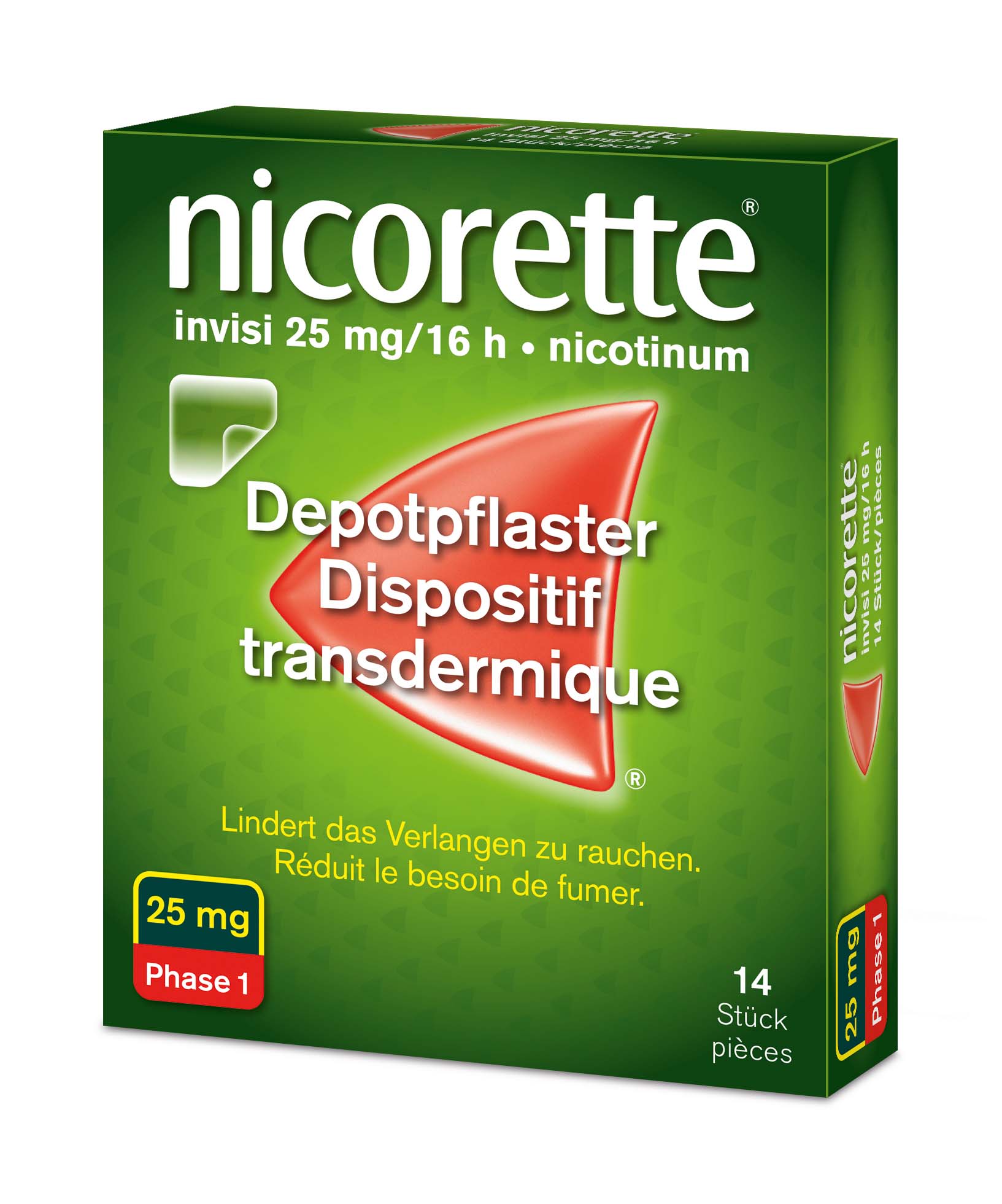 NICORETTE Invisi patch 25 mg/16h, image principale