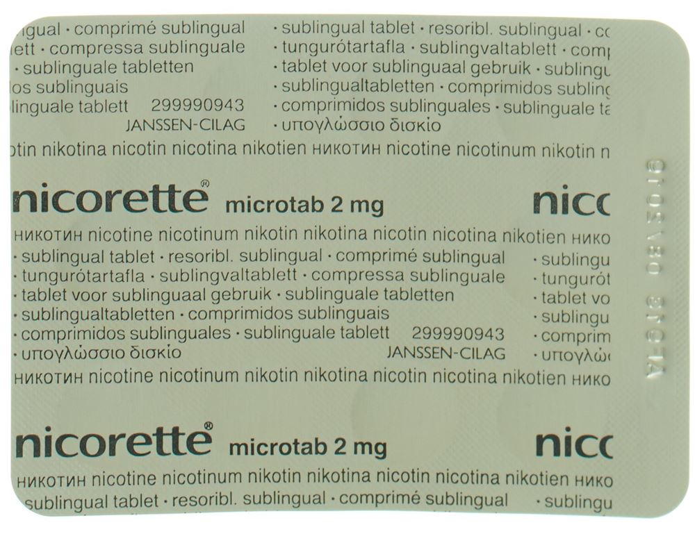 NICORETTE Microtab Original 2 mg, Bild 3 von 3