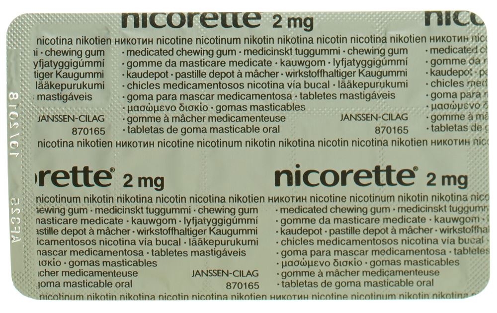 NICORETTE Original Kaudepots 2 mg, Bild 2 von 3