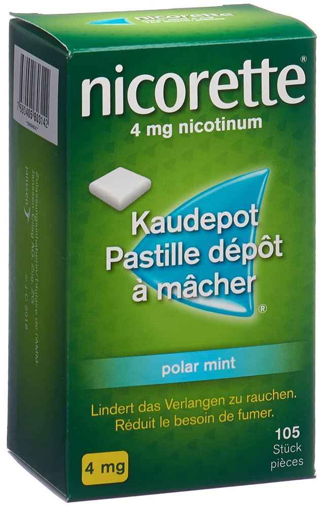 NICORETTE Polar Mint Kaudepots 4 mg
