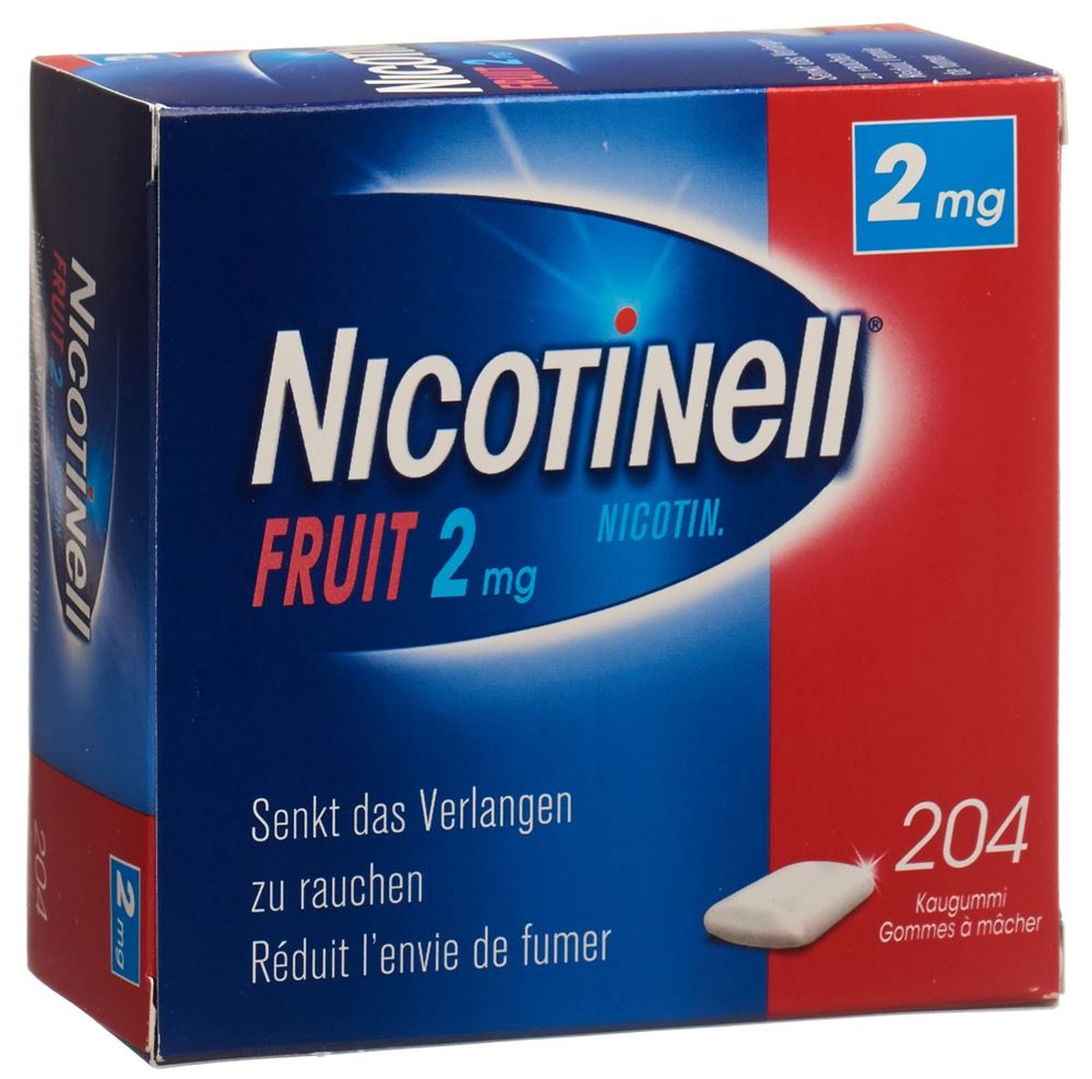 NICOTINELL Gum 2 mg, Hauptbild