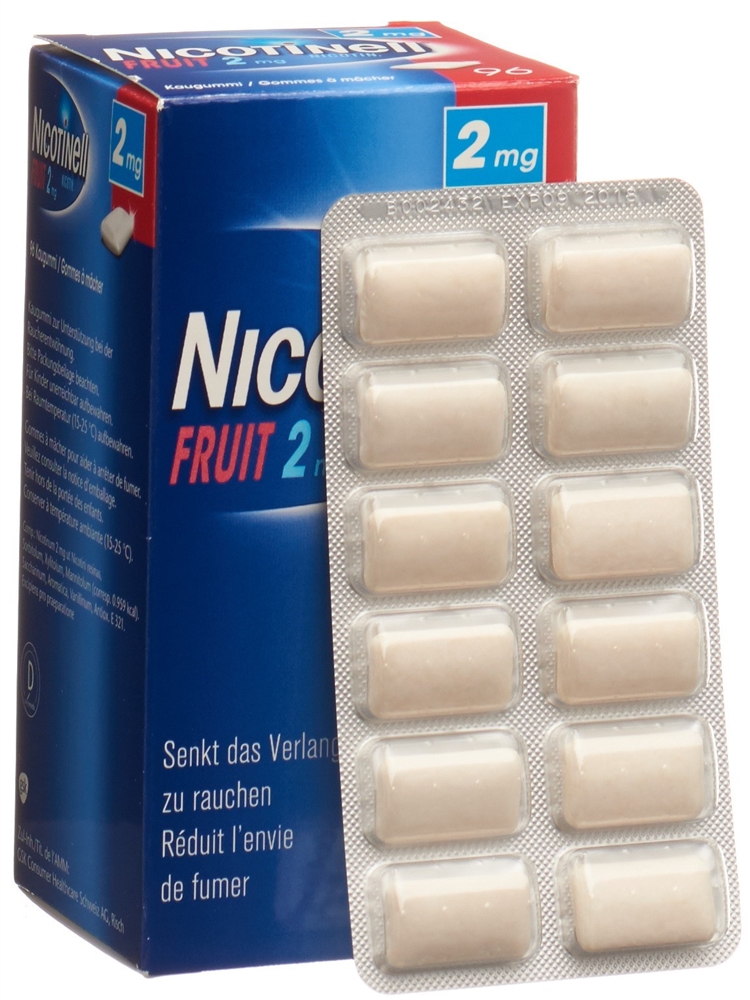 NICOTINELL Gum 2 mg, image 3 sur 4