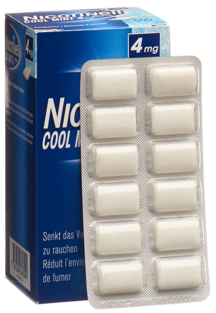 NICOTINELL Gum 4 mg, image 2 sur 4