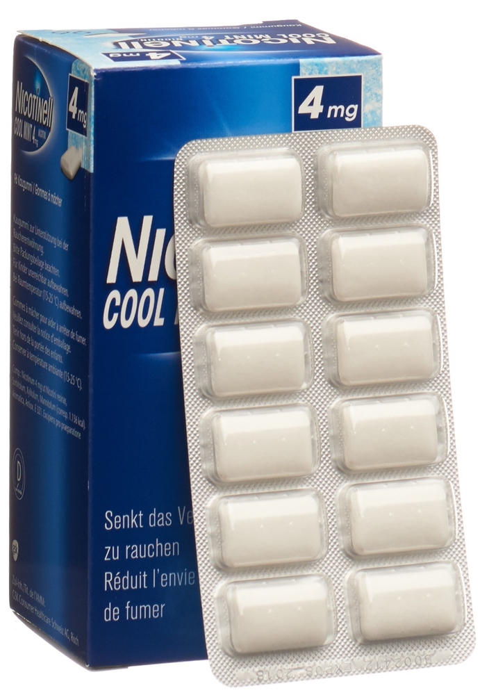 NICOTINELL Gum 4 mg, image 3 sur 4