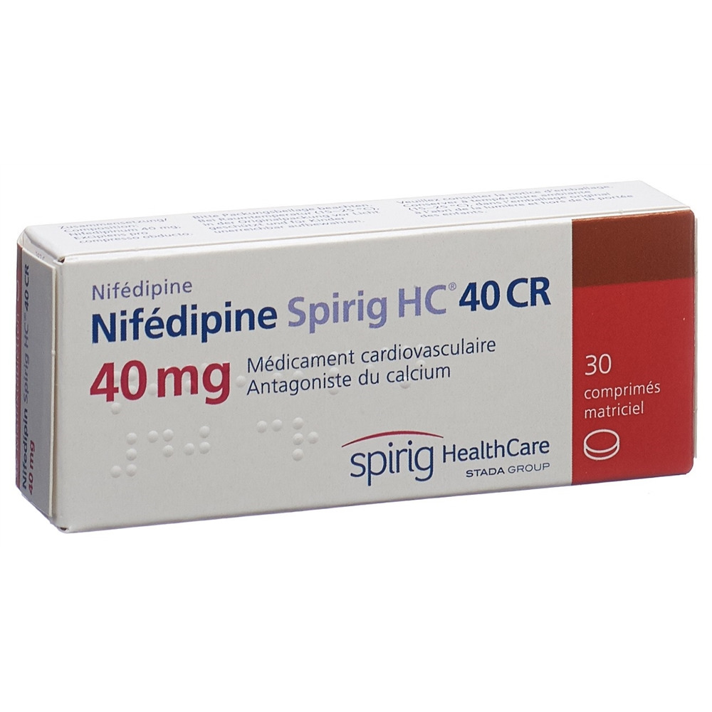 NIFEDIPINE CR 40 mg, image 2 sur 2
