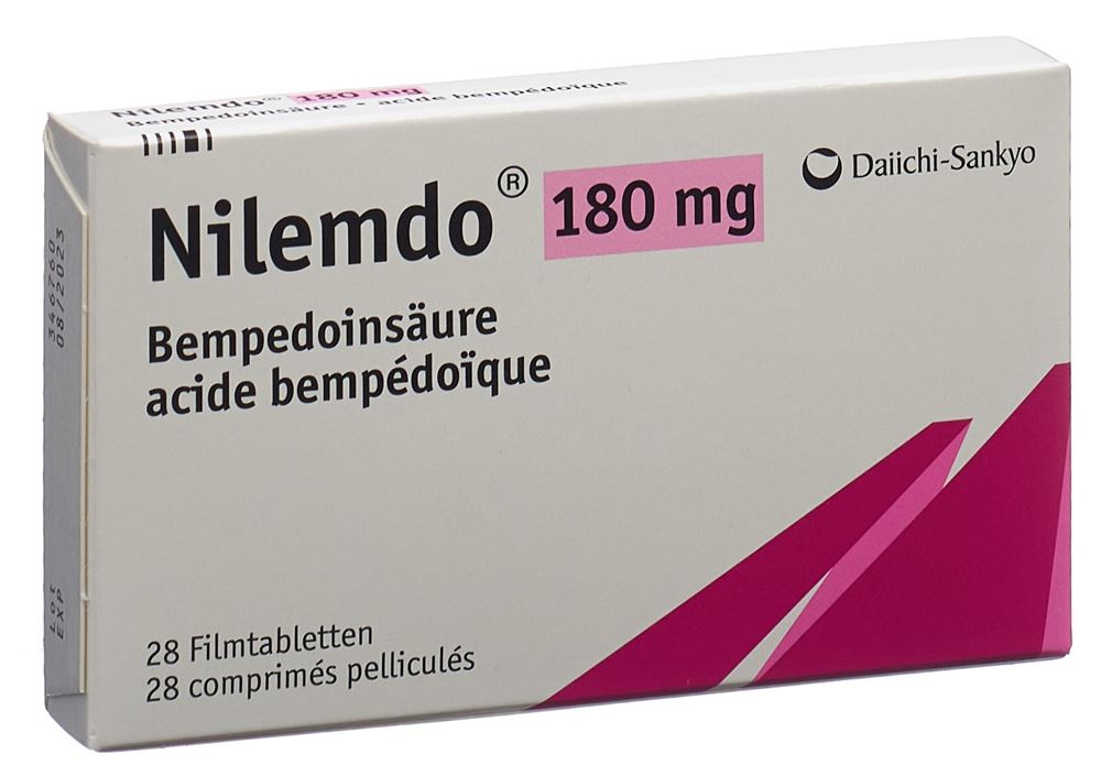 NILEMDO cpr pell 180 mg blist 28 pce, image principale