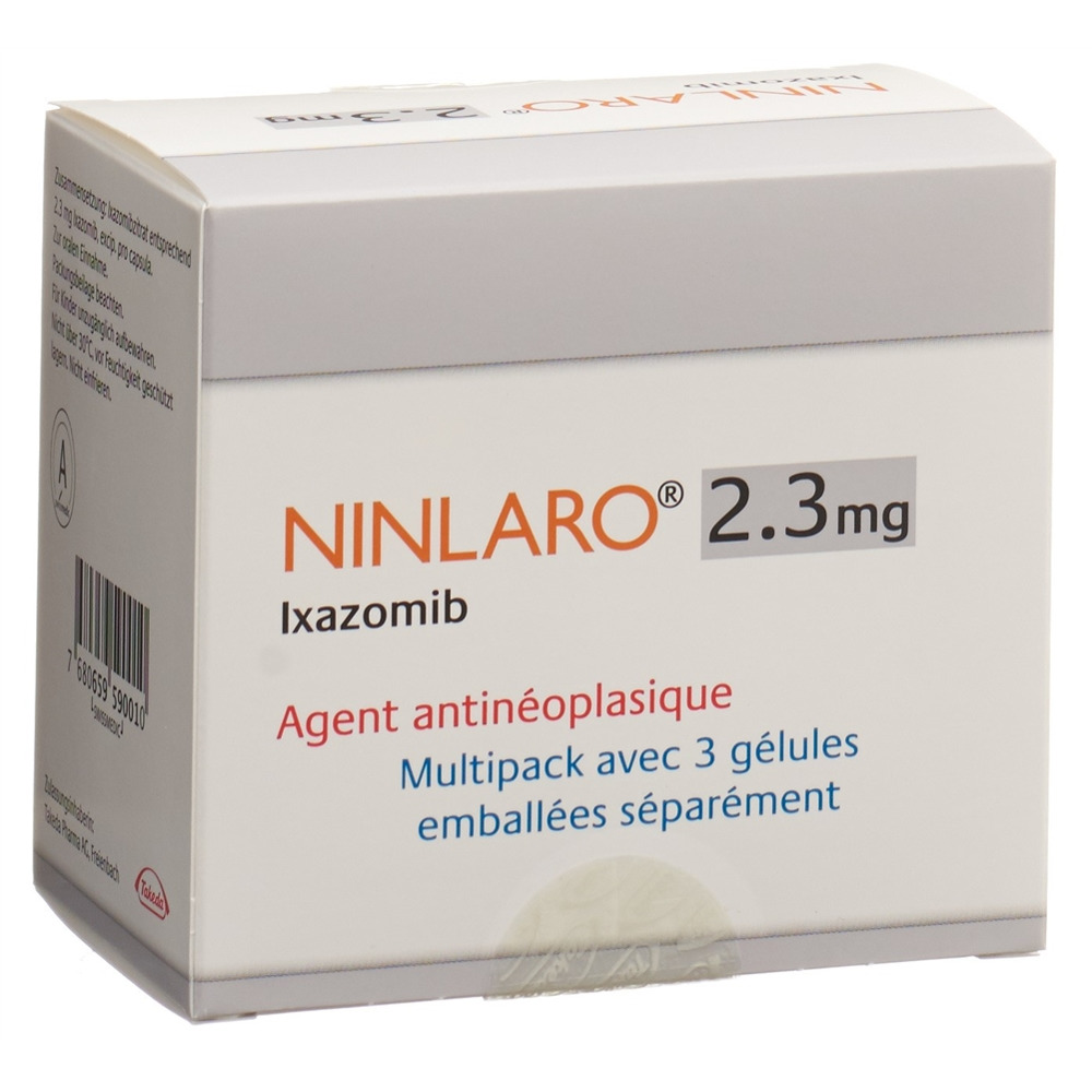 Ninlaro caps 2.3 mg blist 3 pce, image 2 sur 2